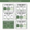Days At School Tally Display - Modern Botanical Classroom Decor - Miss Jacobs Little Learners