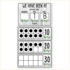 Days At School Tally Display - Modern Botanical Classroom Decor - Miss Jacobs Little Learners
