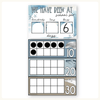 Days At School Tally Display - Modern Ocean Classroom Decor - Miss Jacobs Little Learners