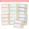 Days At School Tally Display - Pastel Composition Notebook Classroom Decor - Miss Jacobs Little Learners