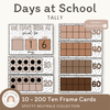 DAYS AT SCHOOL TALLY | SPOTTY NEUTRALS - Miss Jacobs Little Learners