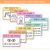 Decoding Reading Strategies Posters - Cutesy Composition Notebook English Decor - Miss Jacobs Little Learners