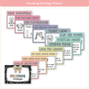 Decoding Reading Strategies Posters - Cutesy Pastel English Decor - Miss Jacobs Little Learners
