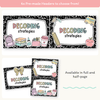 Decoding Reading Strategies Posters - Cutesy Pastel English Decor - Miss Jacobs Little Learners