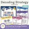Decoding Reading Strategies Posters - Dreamy Space Theme - Miss Jacobs Little Learners