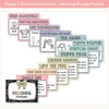 Decoding Reading Strategies Posters - Pastel Composition Notebook English Decor - Miss Jacobs Little Learners