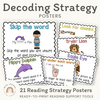 Decoding Reading Strategy Posters - Miss Jacobs Little Learners