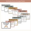 Division Strategies Posters - Boho Neutrals Classroom Decor - Miss Jacobs Little Learners