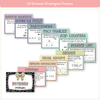Division Strategies Posters - Cutesy Pastel Math Decor - Miss Jacobs Little Learners