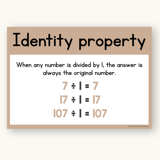 Division Strategies Posters - Modern Jungle Earthy Classroom Decor - Miss Jacobs Little Learners