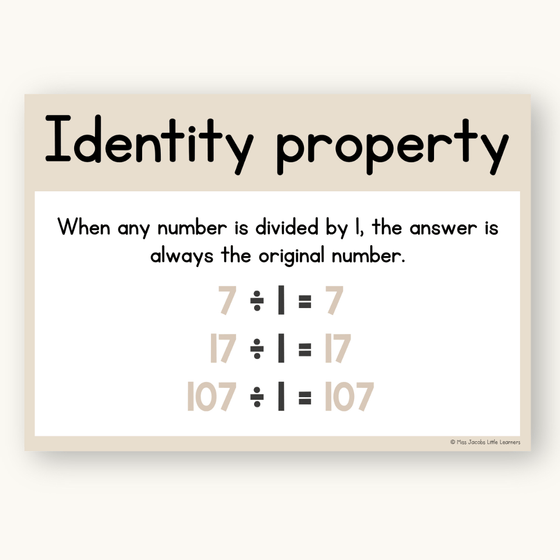 Division Strategies Posters - Modern Ocean Classroom Decor - Miss Jacobs Little Learners