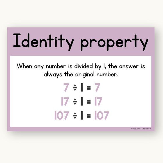 Division Strategies Posters - Pastel Classroom Decor - Miss Jacobs Little Learners