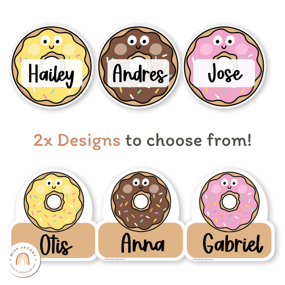 Donut Door Display Classroom Decor - Miss Jacobs Little Learners