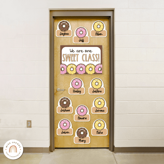 Donut Door Display Classroom Decor