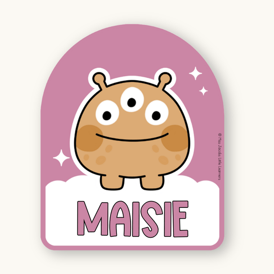 Door Display Cute Aliens - Dreamy Space Classroom Decor - Miss Jacobs Little Learners