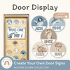 Door Display - Modern Ocean Classroom Decor - Miss Jacobs Little Learners