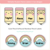 Door Display - Pastel Composition Notebook Classroom Decor - Miss Jacobs Little Learners