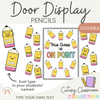 Door Display Pencils - Cutesy Classroom Decor - Miss Jacobs Little Learners