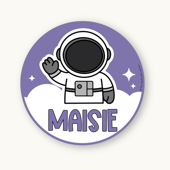 Door Display Planets & Astronauts - Dreamy Space Classroom Decor - Miss Jacobs Little Learners