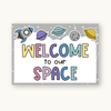 Door Display Planets & Astronauts - Dreamy Space Classroom Decor - Miss Jacobs Little Learners