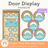 Door Display Rainbow - Cutesy Classroom Decor - Miss Jacobs Little Learners