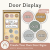Door Display - Spotty Boho Classroom Decor - Miss Jacobs Little Learners