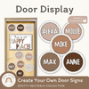 Door Display | SPOTTY NEUTRALS | Editable - Miss Jacobs Little Learners