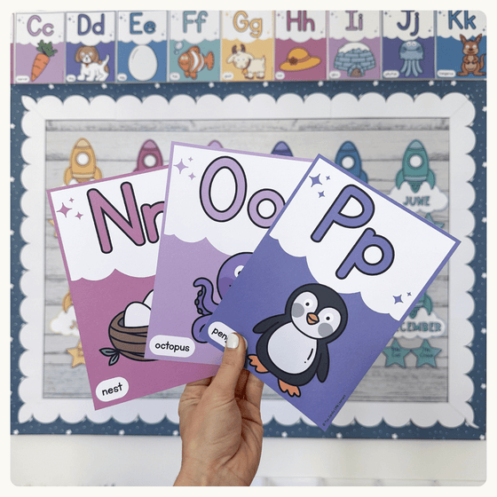 Dreamy Space Theme Classroom Decor Bundle - Miss Jacobs Little Learners