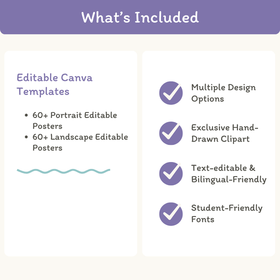 Editable Classroom Posters Template - Dreamy Space Decor - Miss Jacobs Little Learners