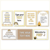 Editable Classroom Posters Template - Happy Hive Decor - Miss Jacobs Little Learners