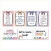 Editable Classroom Posters Template - Pastel Composition Notebook Decor - Miss Jacobs Little Learners