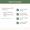 Editable Classroom Posters Templates - Modern Botanical Decor - Miss Jacobs Little Learners