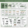 Editable Classroom Posters Templates - Modern Botanical Decor - Miss Jacobs Little Learners