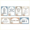 Editable Classroom Posters Templates - Modern Ocean Theme - Miss Jacobs Little Learners