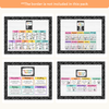 English Posters Reading and Writing Bundle - Cutesy Classroom Theme - Miss Jacobs Little Learners