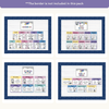 English Posters Reading and Writing Bundle - Dreamy Space Theme - Miss Jacobs Little Learners