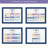 English Posters Reading and Writing Bundle - Dreamy Space Theme - Miss Jacobs Little Learners