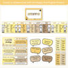 English Posters Reading and Writing Bundle - Happy Hive Classroom Decor - Miss Jacobs Little Learners