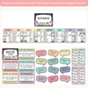 English Posters Reading and Writing Bundle - Pastel Composition Notebook Decor - Miss Jacobs Little Learners
