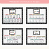 English Posters Reading and Writing Bundle - Pastel Composition Notebook Decor - Miss Jacobs Little Learners