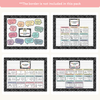 English Posters Reading and Writing Bundle - Pastel Composition Notebook Decor - Miss Jacobs Little Learners