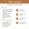 Fall Crafts & Writing Activities Bundle - Miss Jacobs Little Learners