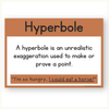 Figurative Language Anchor Chart - Woodland Classroom Decor - Miss Jacobs Little Learners