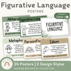Figurative Language - Modern Botanical Classroom Decor - Miss Jacobs Little Learners