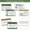 Figurative Language - Modern Botanical Classroom Decor - Miss Jacobs Little Learners