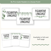 Figurative Language - Modern Botanical Classroom Decor - Miss Jacobs Little Learners