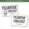Figurative Language - Modern Botanical Classroom Decor - Miss Jacobs Little Learners