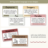 Figurative Language Posters - Australiana Classroom Decor - Miss Jacobs Little Learners