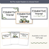 Figurative Language Posters - Boho Plants Decor - Miss Jacobs Little Learners