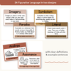 Figurative Language Posters | BOHO VIBES | Desert Neutrals Decor | Editable - Miss Jacobs Little Learners